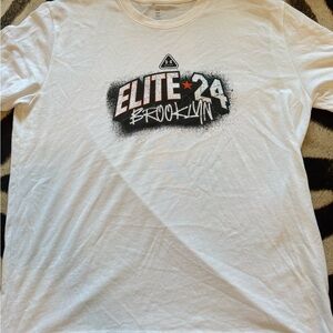 Under Armour Elite 24 Brooklyn White Tee